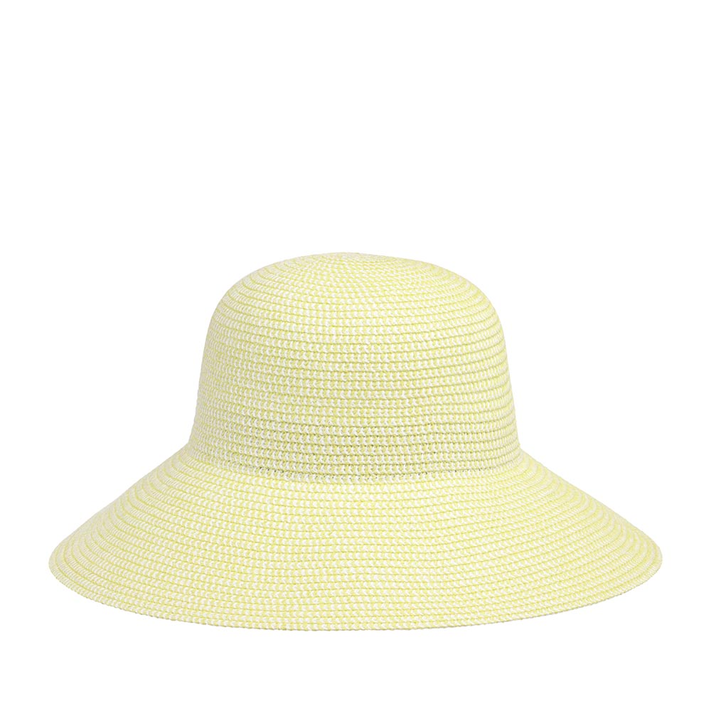 Шляпа женская BETMAR B176 GOSSAMER лимонная, one size