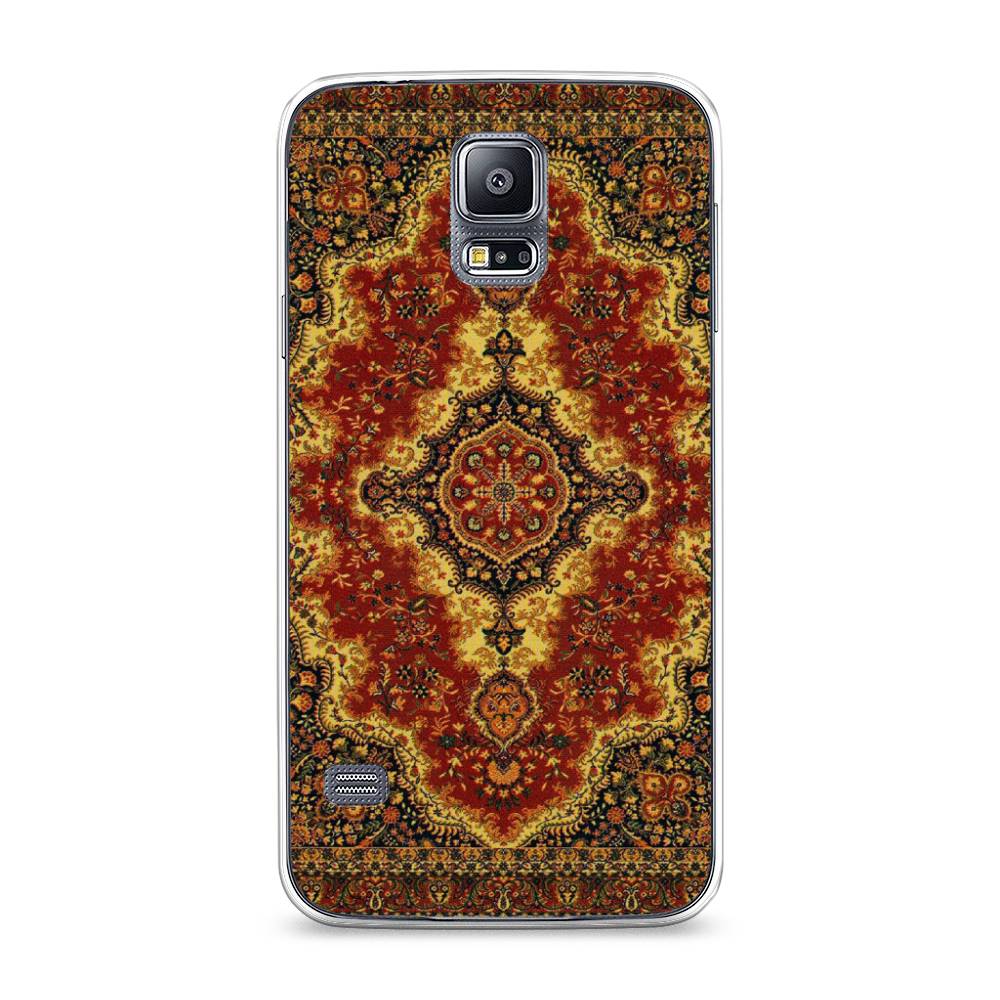 

Чехол на Samsung Galaxy S5 "Ковер", Коричневый;золотистый;красный, 24150-3