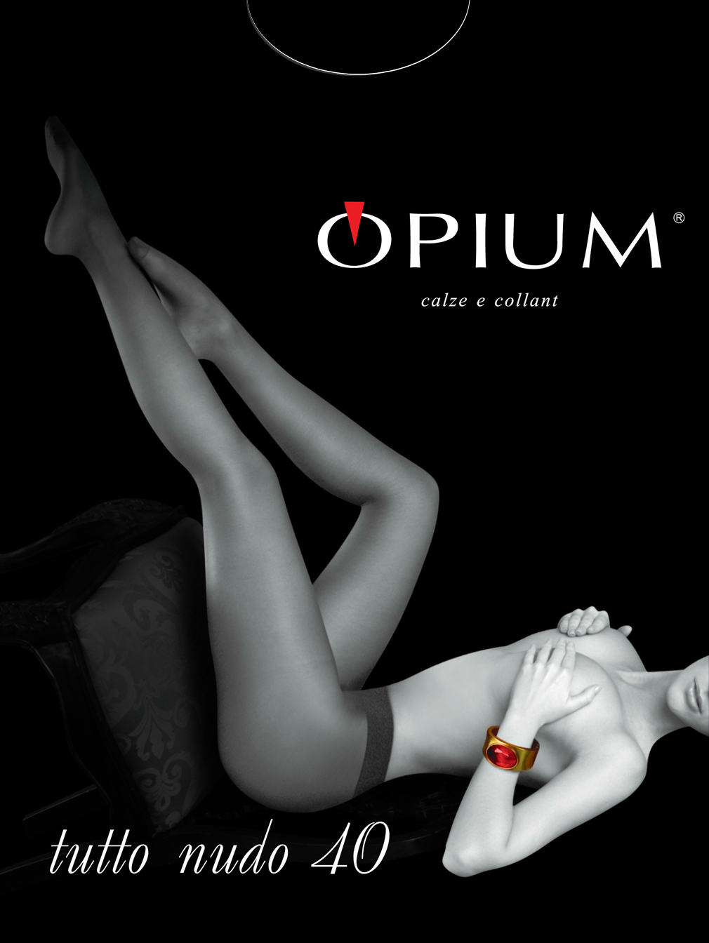 

Колготки женские Opium черные 5, Черный