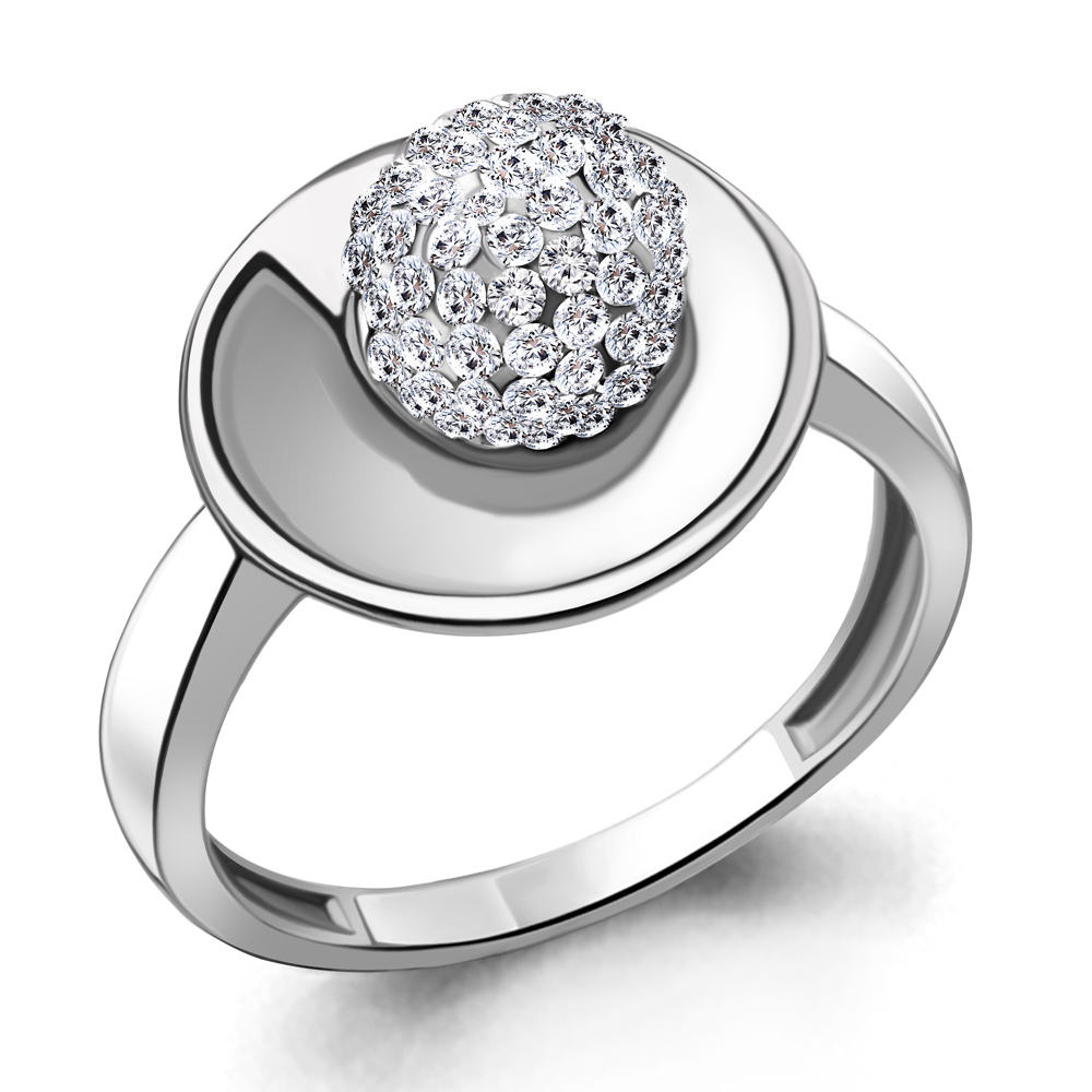 

Кольцо из серебра со стеклом Aquamarine Aquamarine 66663_925_р р. 18, 66663_925_р