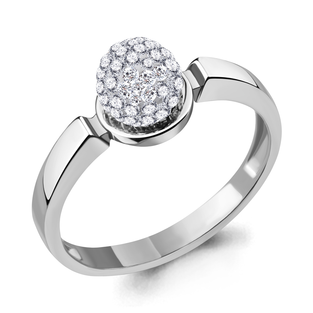 

Кольцо из серебра со стеклом Aquamarine Aquamarine 66661_925_р р. 17, 66661_925_р