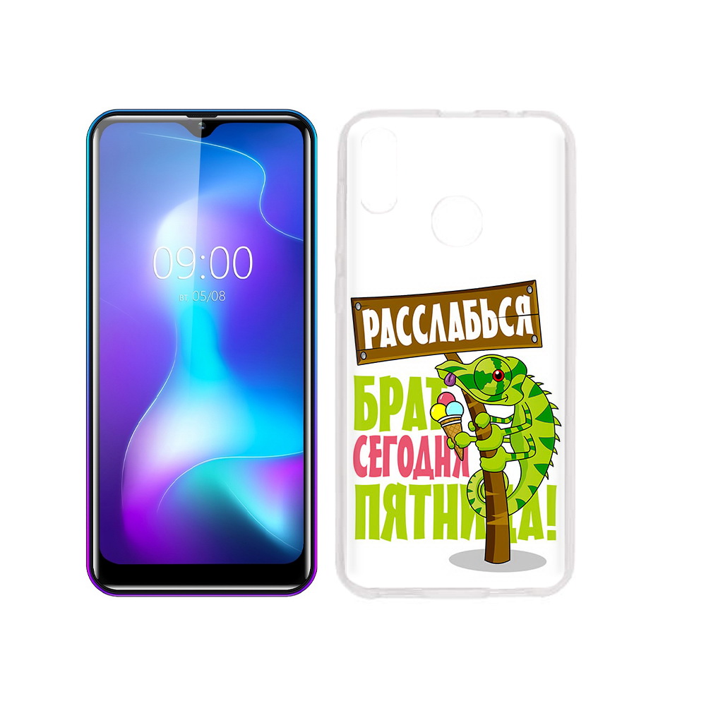 

Чехол MyPads Tocco для BQ 6042L пятница, Прозрачный, Tocco