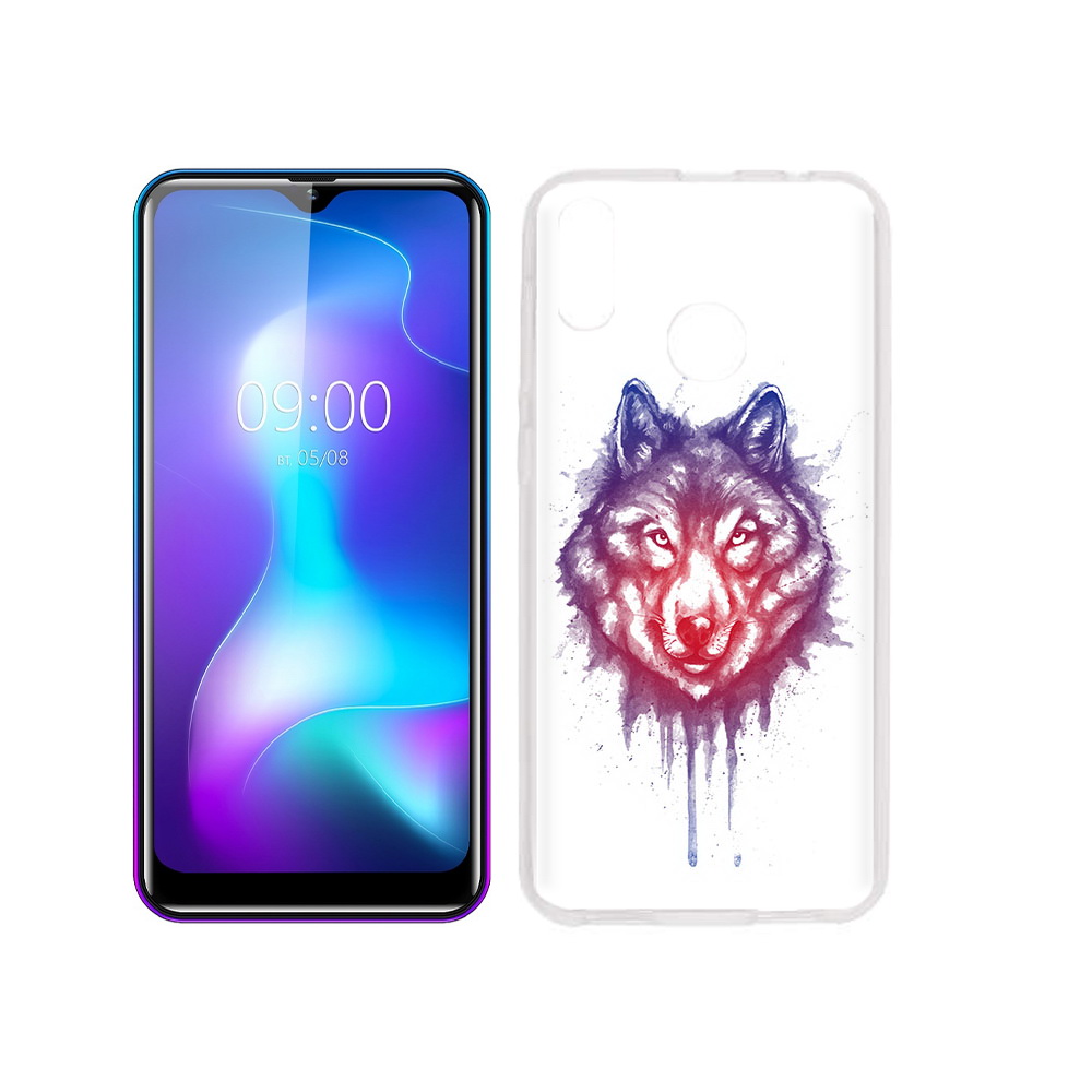 

Чехол MyPads Tocco для BQ 6042L пушистый волк, Прозрачный, Tocco