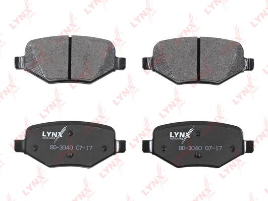 

Колодки тормозные задние FORD Explorer 3.5 14> LYNXauto BD-3040