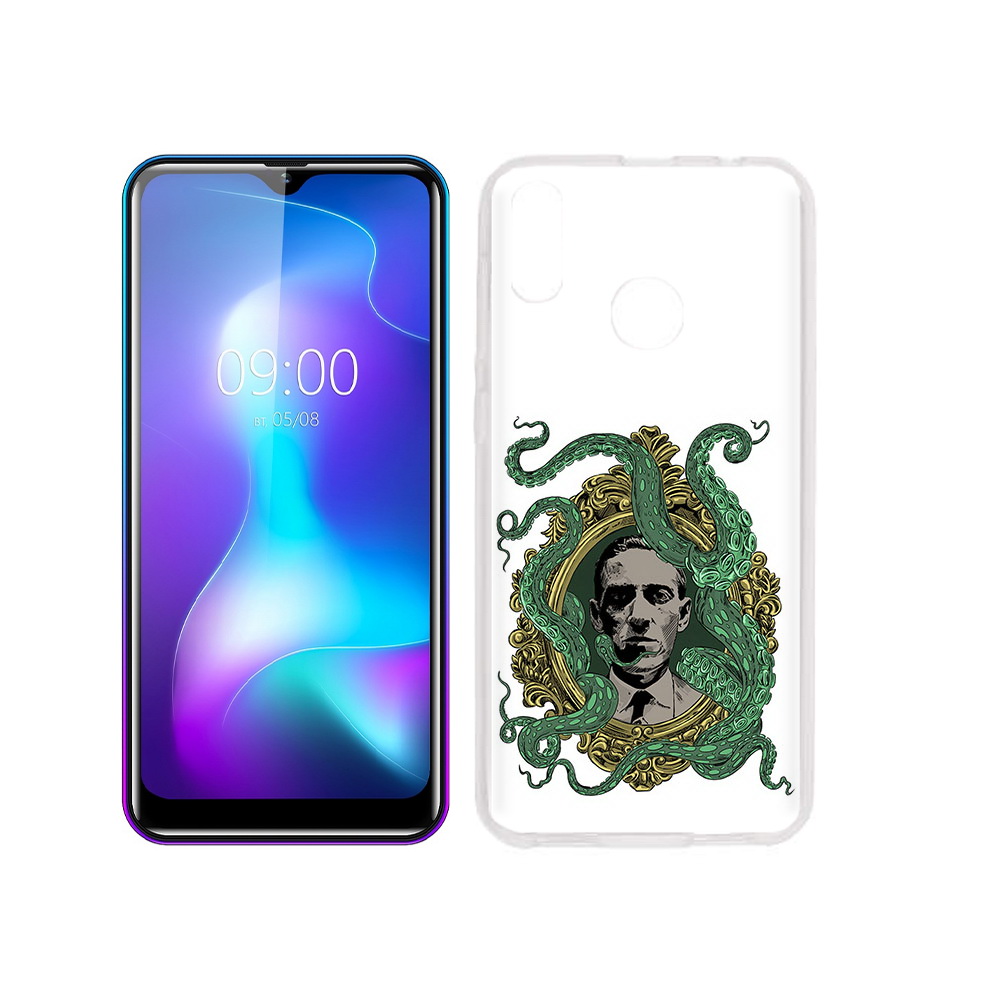 

Чехол MyPads Tocco для BQ 6042L портрет с кракеном, Прозрачный, Tocco