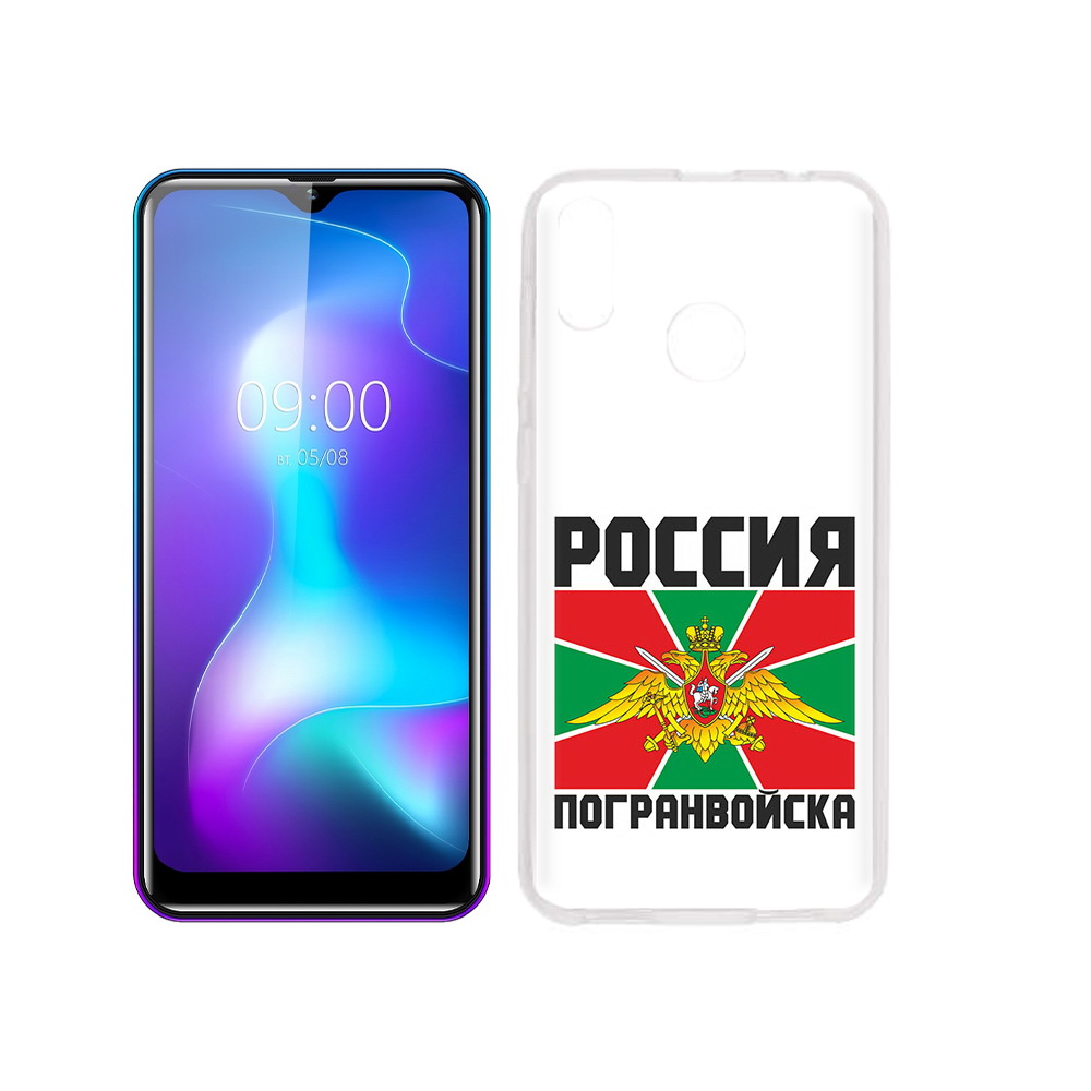 

Чехол MyPads Tocco для BQ 6042L погранвойска, Прозрачный, Tocco