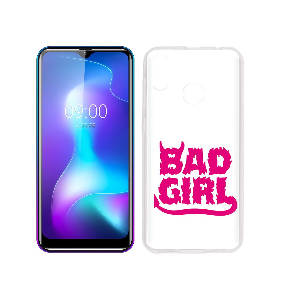 

Чехол MyPads Tocco для BQ 6042L плохая девочка, Прозрачный, Tocco
