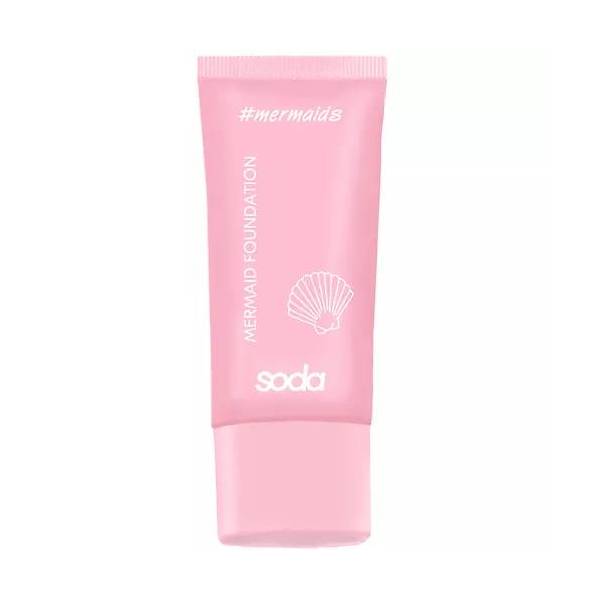 

Тональная основа для лица Soda Mermaid Foundation, 104 Almond cookie, 28 мл