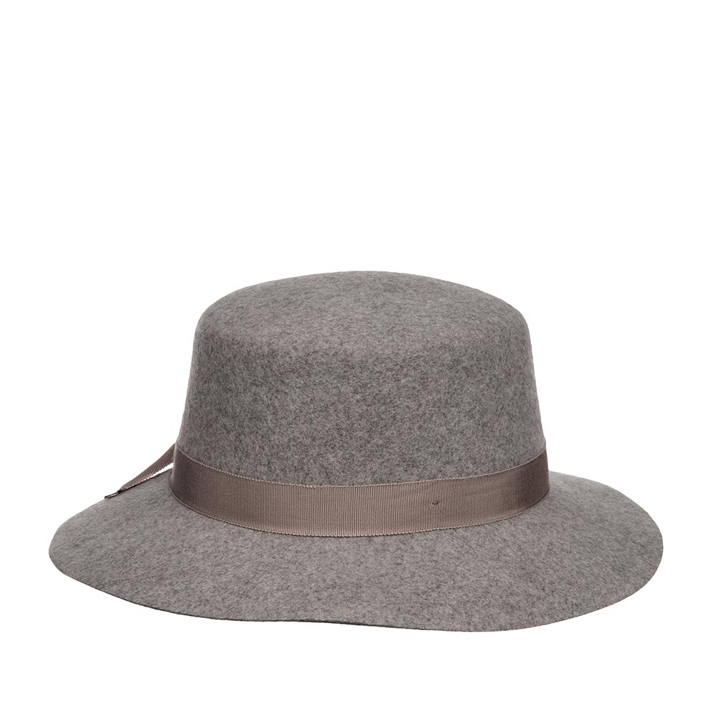 Шляпа женская Seeberger 18473-0 FELT MATELOT серая, one size