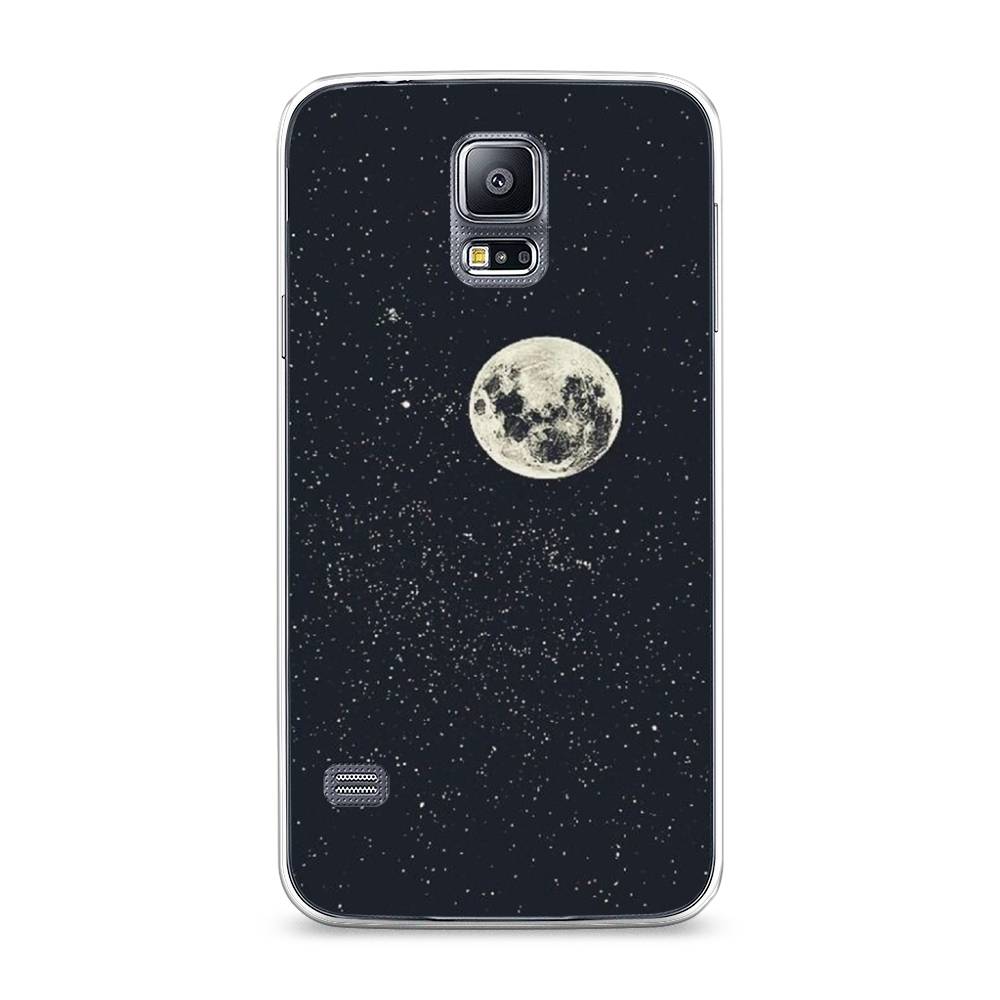 

Чехол на Samsung Galaxy S5 "Полнолуние", Красный, 24150-2