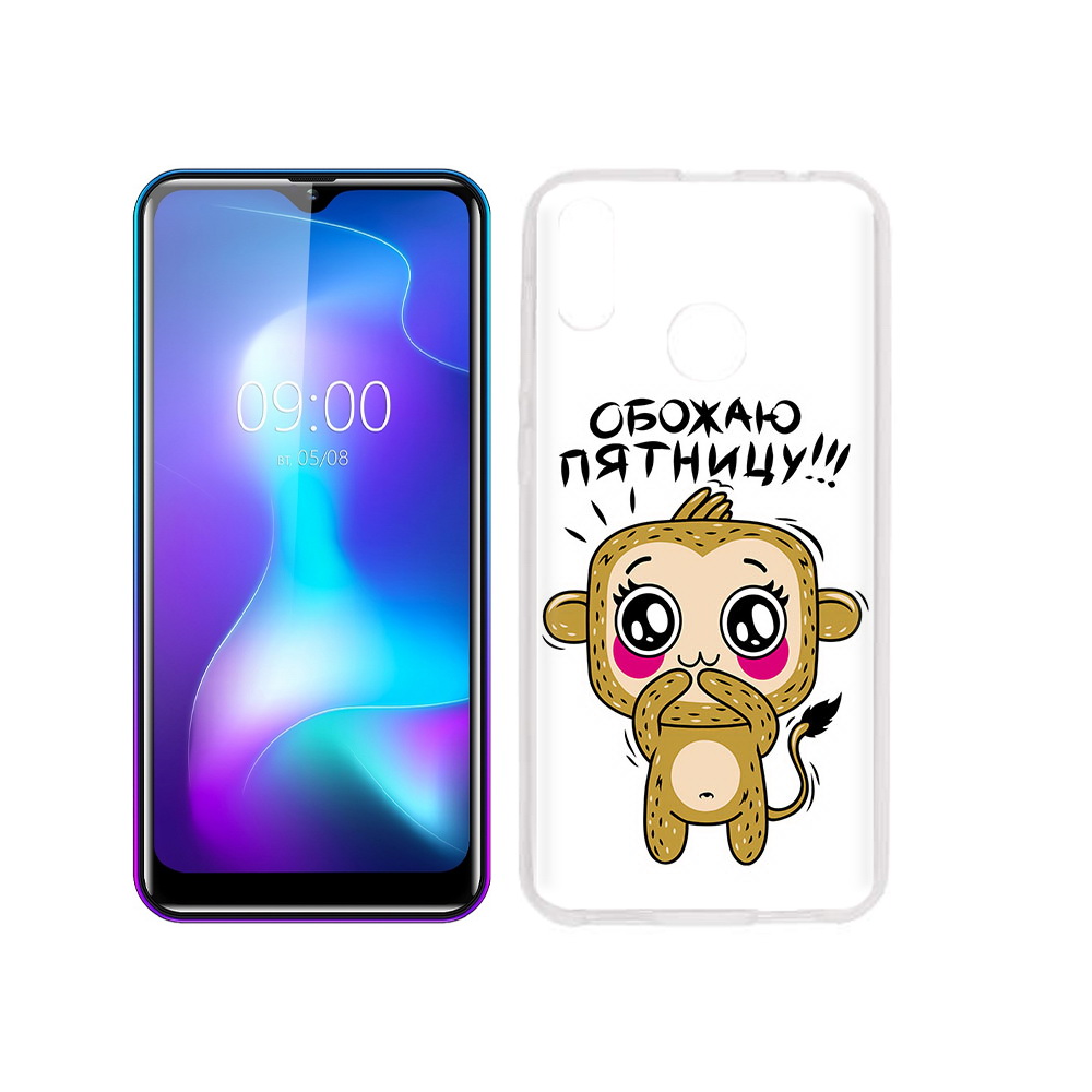 

Чехол MyPads Tocco для BQ 6042L обожаю пятницу, Прозрачный, Tocco