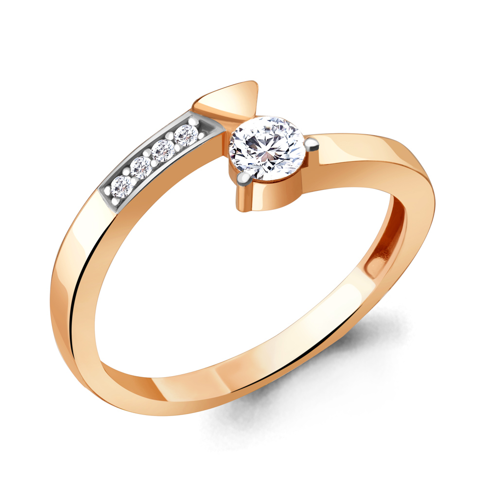 

Кольцо из серебра с фианитом Aquamarine Aquamarine 66654А_925_з р. 16, 66654А_925_з