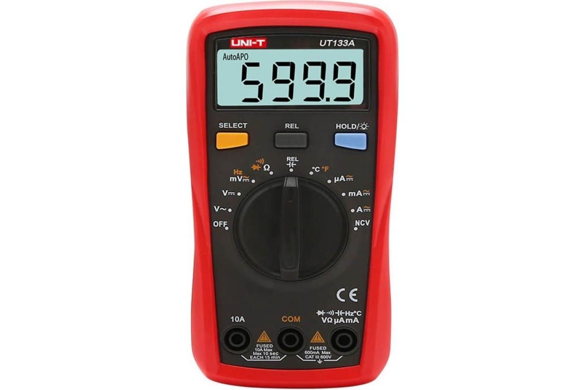 

Цифровой мультиметр UNI-T UT133A 00-00001771