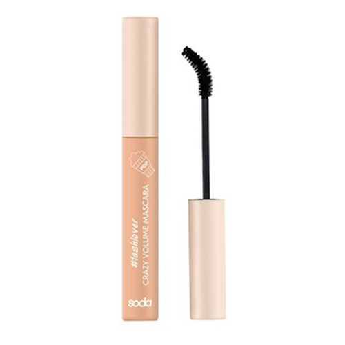 фото Тушь для ресниц soda crazy volume mascara, 001 black cult, 10 мл