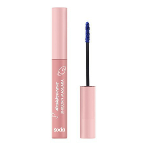 фото Тушь для ресниц soda unicorn mascara синяя 105 baby blue, 8 мл