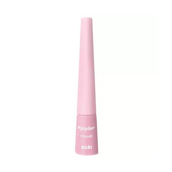 фото Подводка для глаз soda glitter eyeliner жидкая, с блестками, 105 mick, 2,5 мл