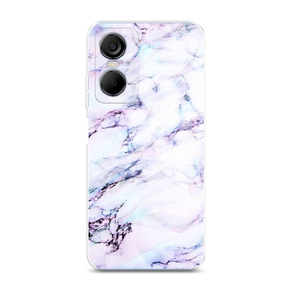 

Чехол на Tecno Pop 6 Pro "Радужный мрамор", Серый;фиолетовый, 302750-3