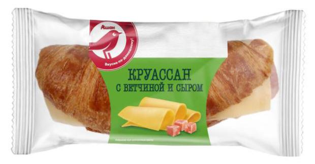 

Круассан АШАН Красная птица с ветчиной и сыром, 115 г