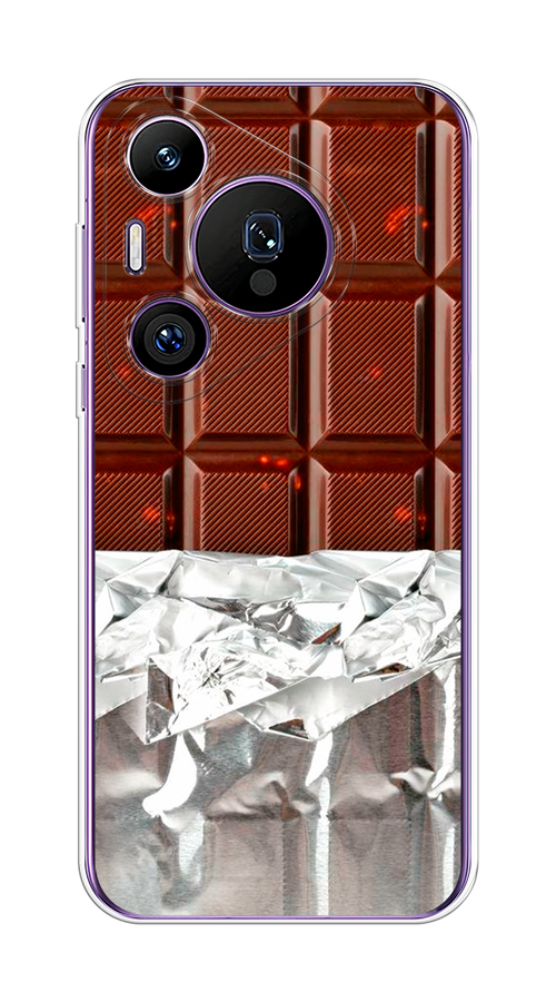 

Чехол на Huawei Pura 70 Pro/70 Pro Plus "Шоколад в обертке", Коричневый, 6124450-1
