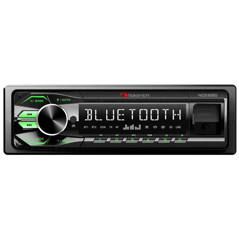 Автомагнитола Nakamichi Nq512Bg 1 Din, Usb, Aux, Bluetooth, 50X4 Вт