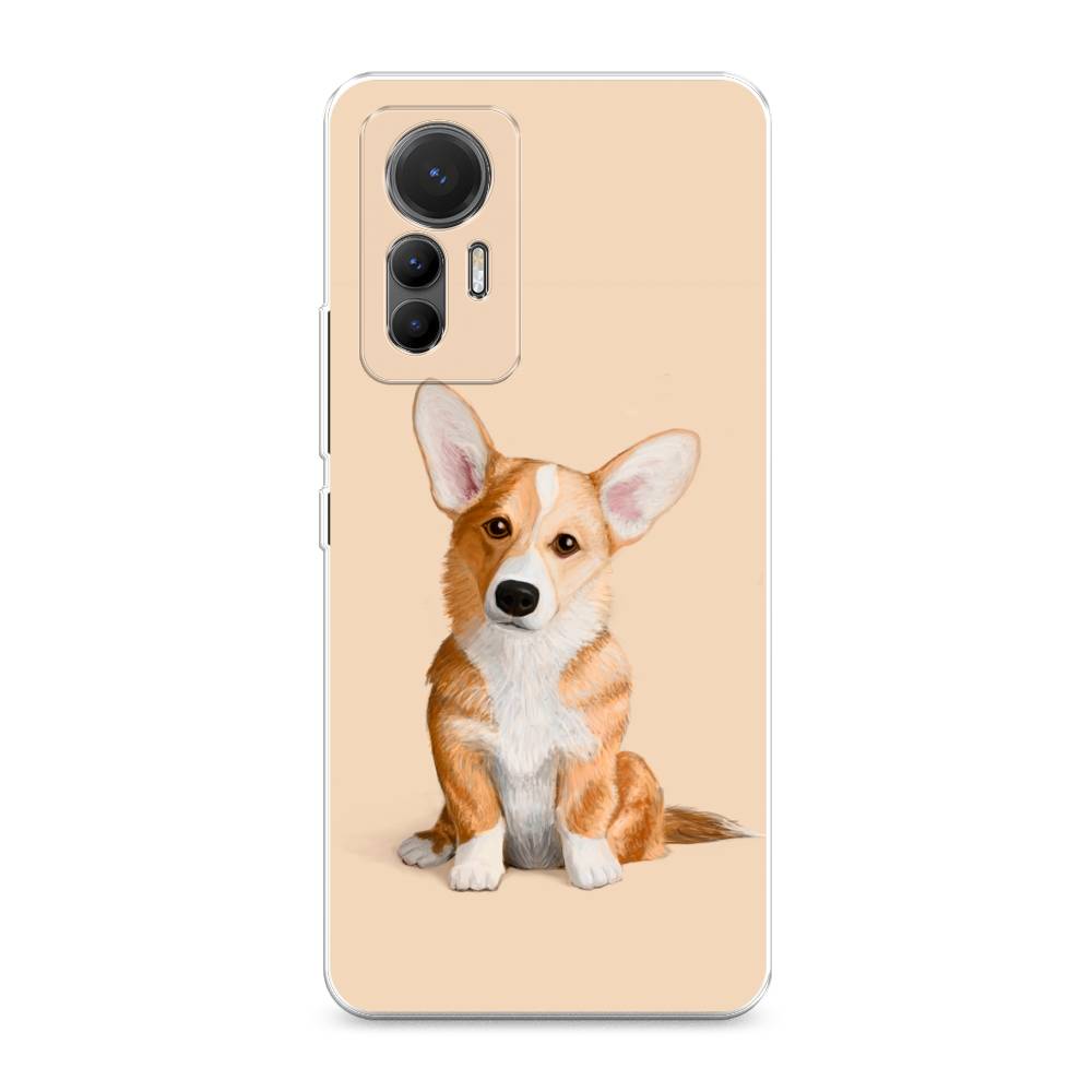 

Чехол на Xiaomi 12 Lite "Грустный Корги", Коричневый;бежевый, 315050-1