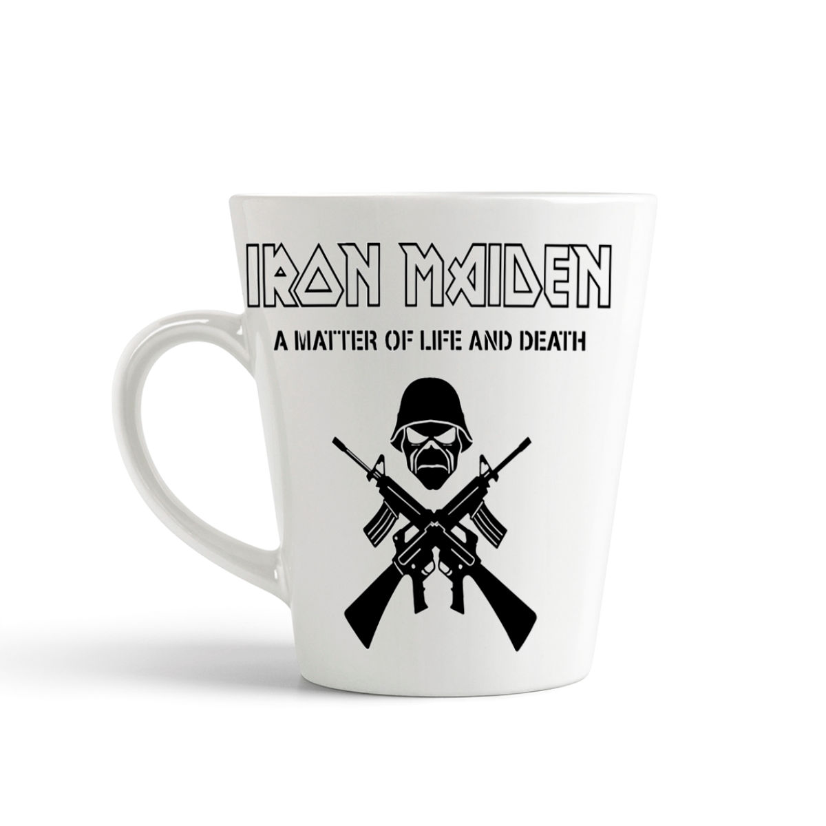 

Кружка-латте CoolPodarok Iron maiden A matter of life and death