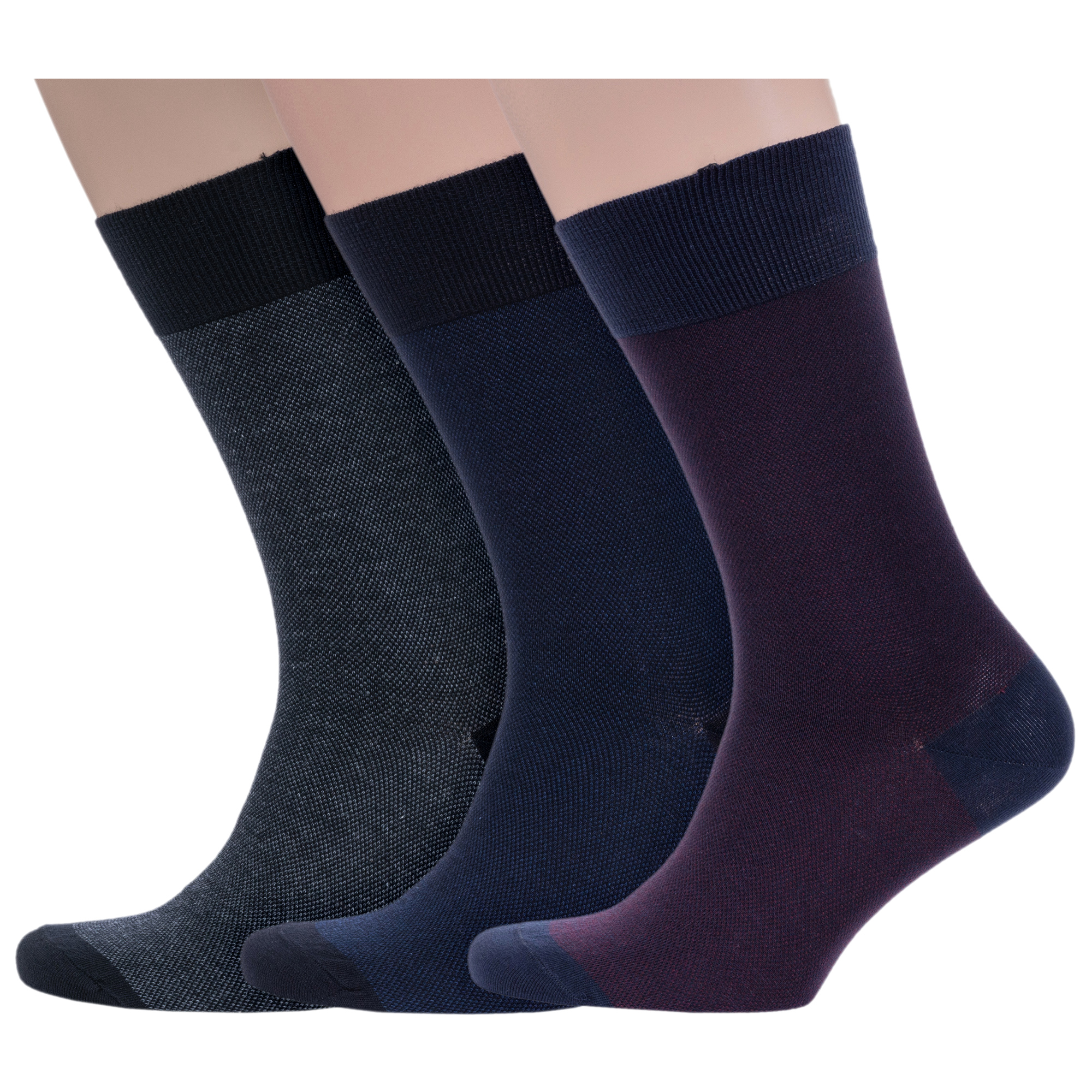 Комплект носков мужских Sergio di Calze 3-15SC3 разноцветных 25