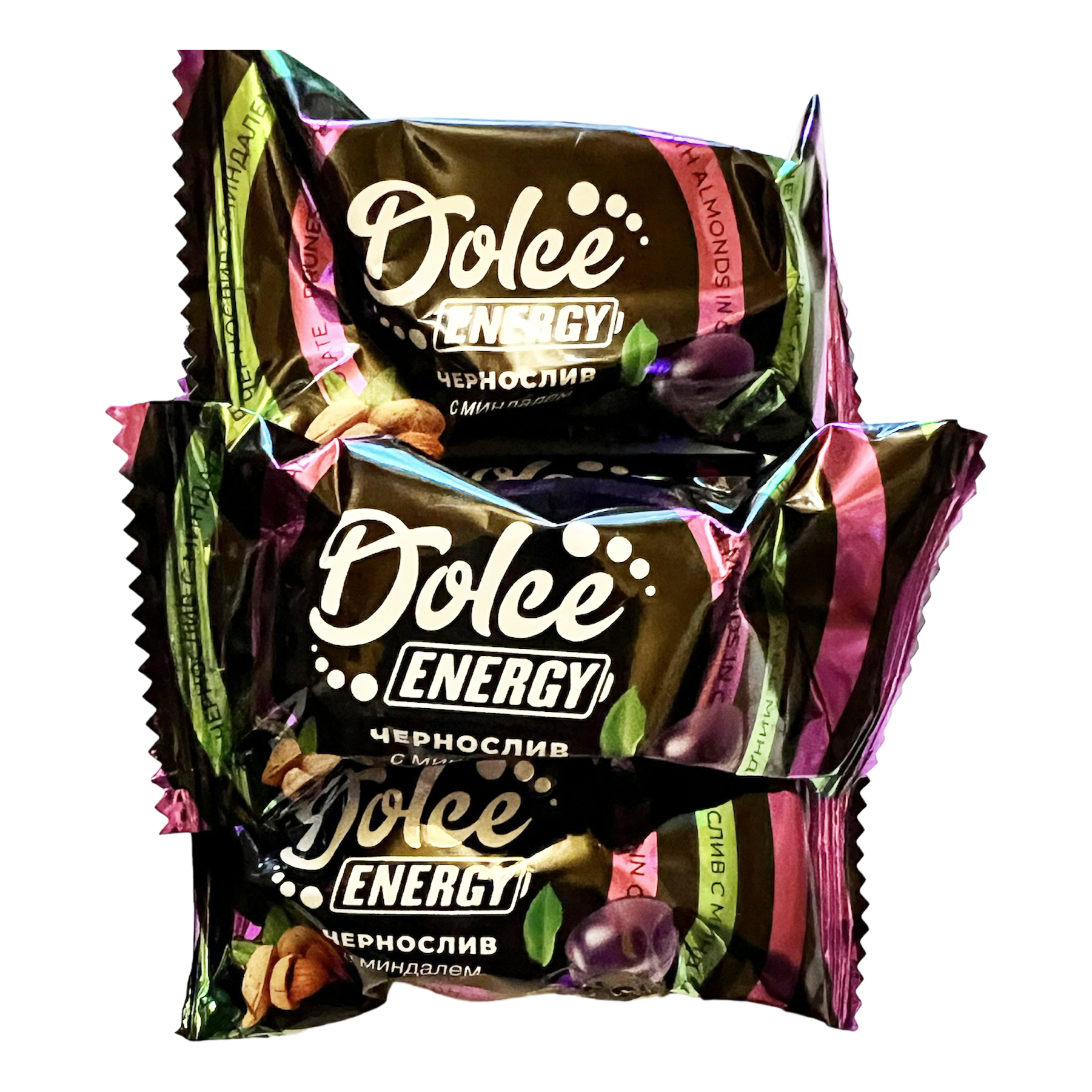 Чернослив в шоколаде Dolce Energy с миндалем