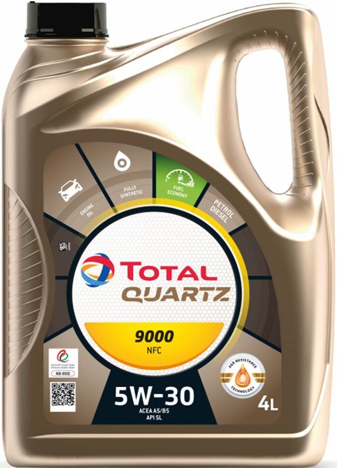 Моторное масло Total Quartz 9000 Future NFC 5W30, 4л