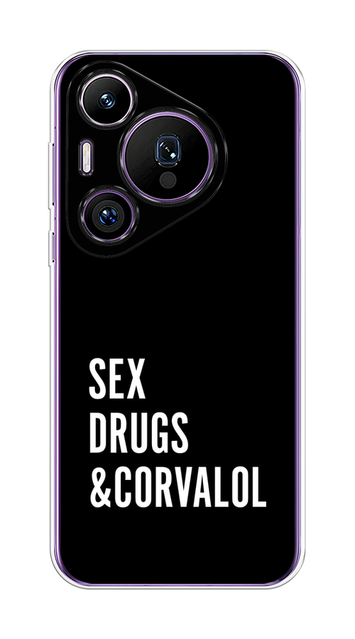 

Чехол на Huawei Pura 70 Pro/70 Pro Plus "Corvalol", Черный;серый;белый, 6124450-1