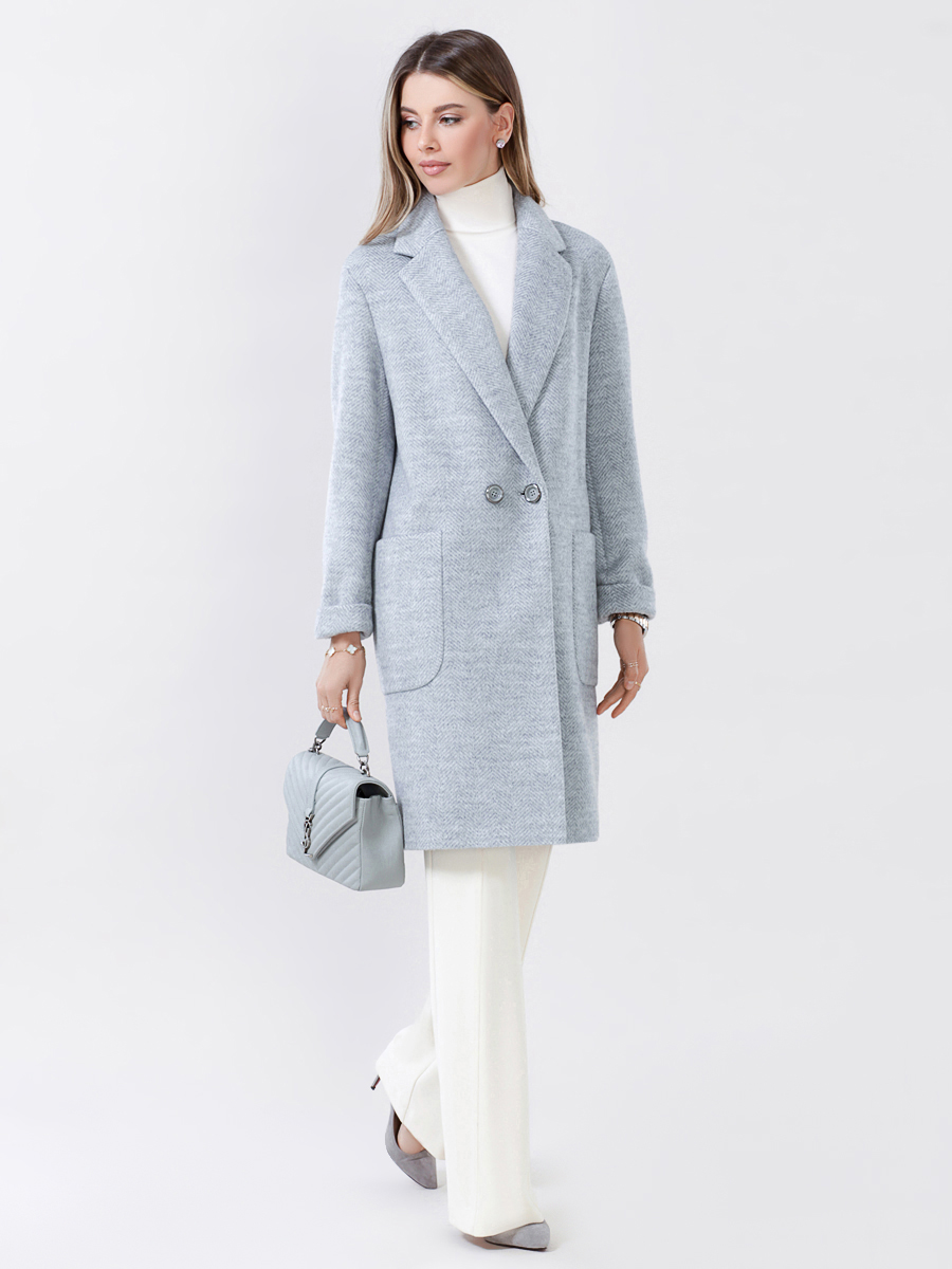 

Пальто женское Каляев 63755 голубое 46 RU, Голубой, 63755