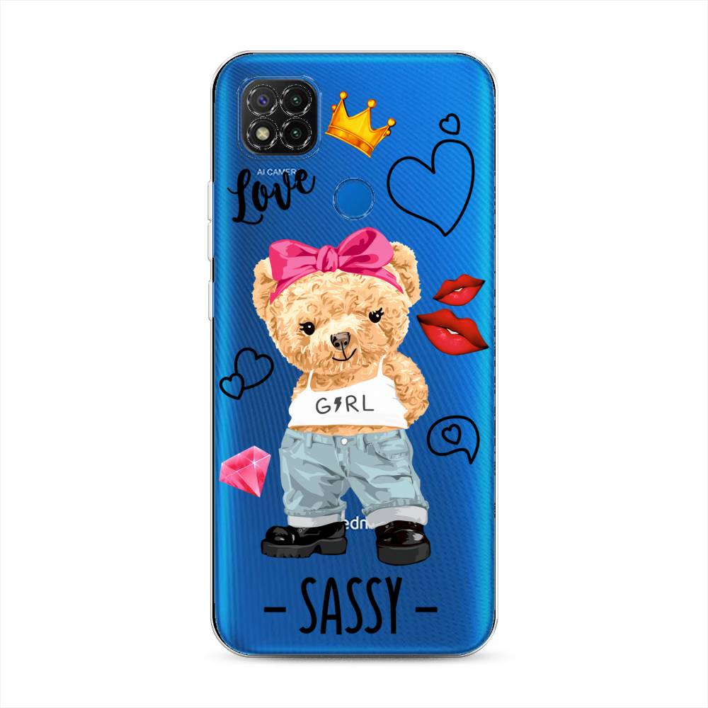 

Чехол на Xiaomi Redmi 9C "Sugar Mommy", Голубой;белый;розовый, 39050-6