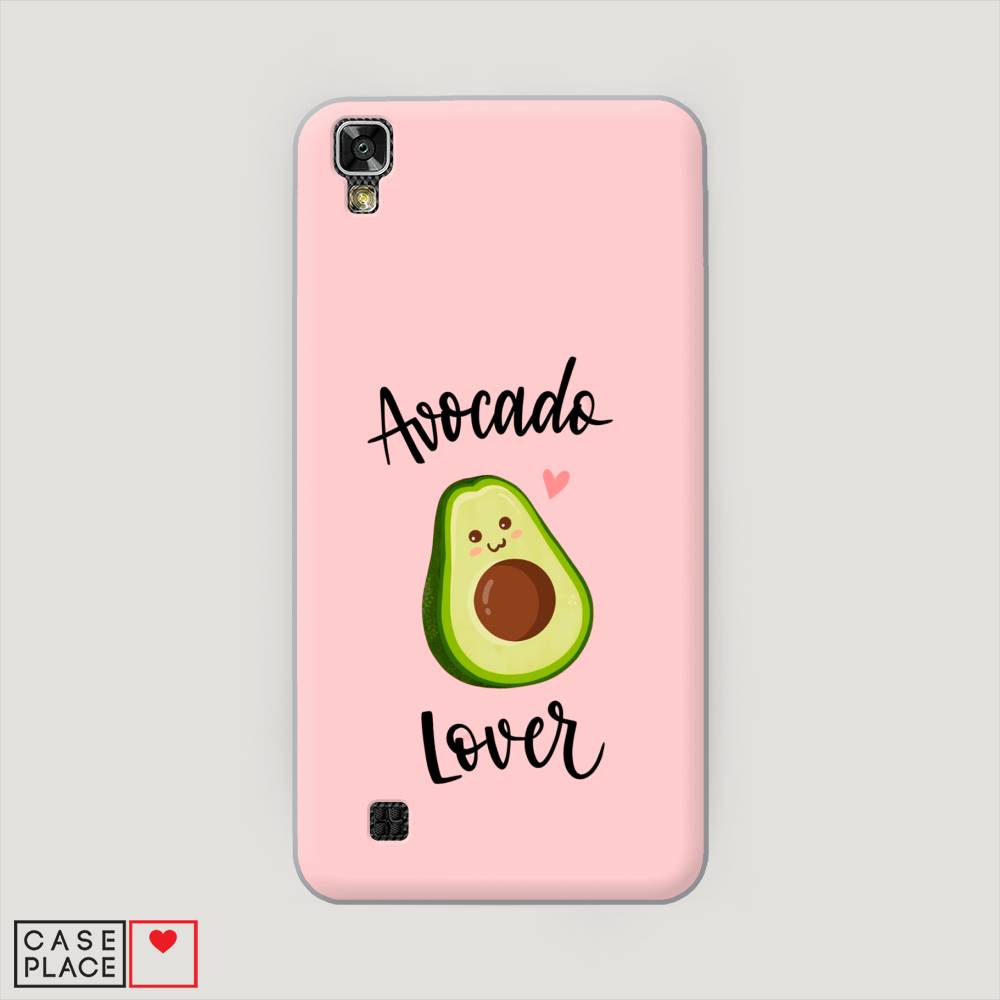 

Чехол на LG X Power (K220DS) "Avocado lover", Розовый;зеленый, 82350-6