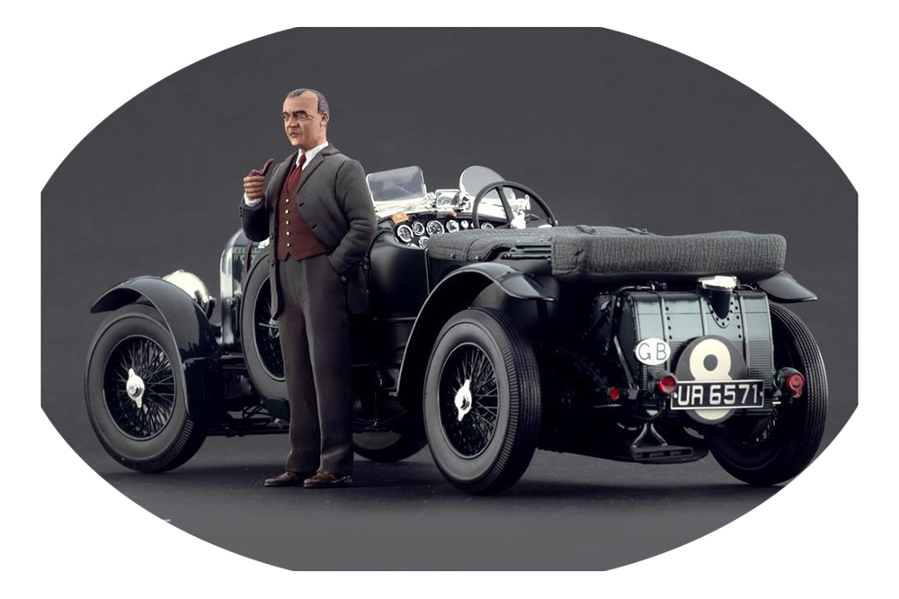 

SF Фигурка коллекционная w.o. bentley ручная работа в масштабе 1:18 уолтер оуэн бентли