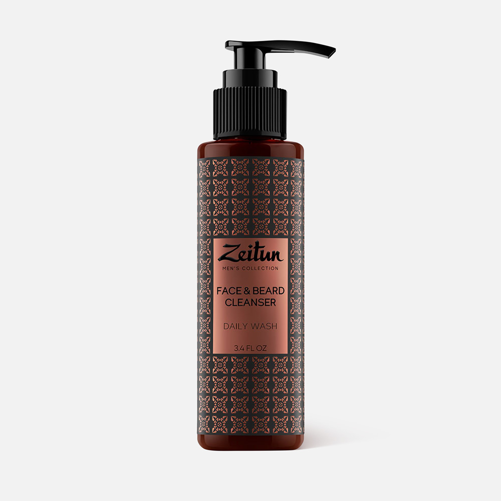 Гель для умывания Zeitun Daily Wash Face Beard Cleanser 100 мл 1139₽