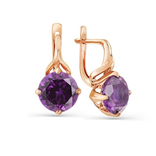 

Серьги из красного золота Magic Stones 02-2-411-4800-010, александрит, 02-2-411-4800-010
