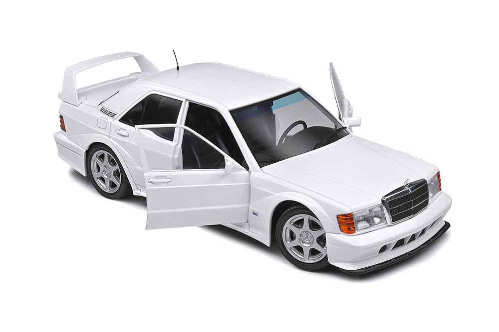 Модель коллекционная SOLIDO MERCEDES-190E evo 2 1990 white