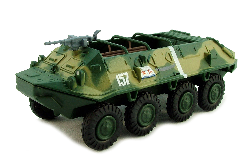 

Модель коллекционная DEAGOSTINI Tank БТР-60П бронетранспортер (журнал русские танки #27), Зеленый