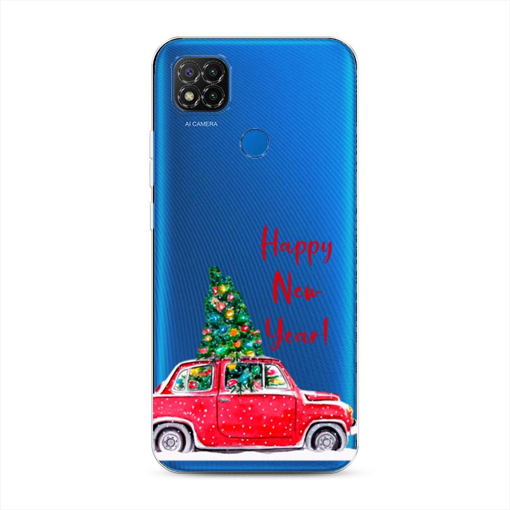 

Чехол для Xiaomi Redmi 9C "Happy New Year", Красный;зеленый, 39050-5