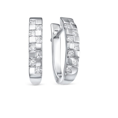 

Серьги из белого золота Vesna jewelry 2876-251-00-00, бриллиант, 2876-251-00-00