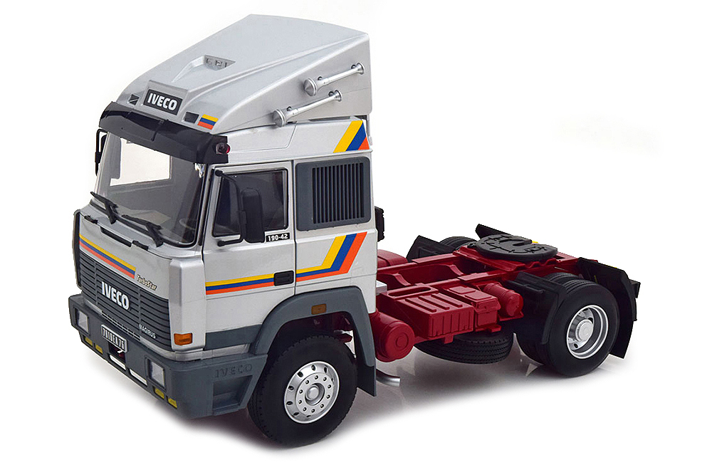 Модель коллекционная Iveco turbo star 1988 silver limited edition 500 pcs. / ивеко