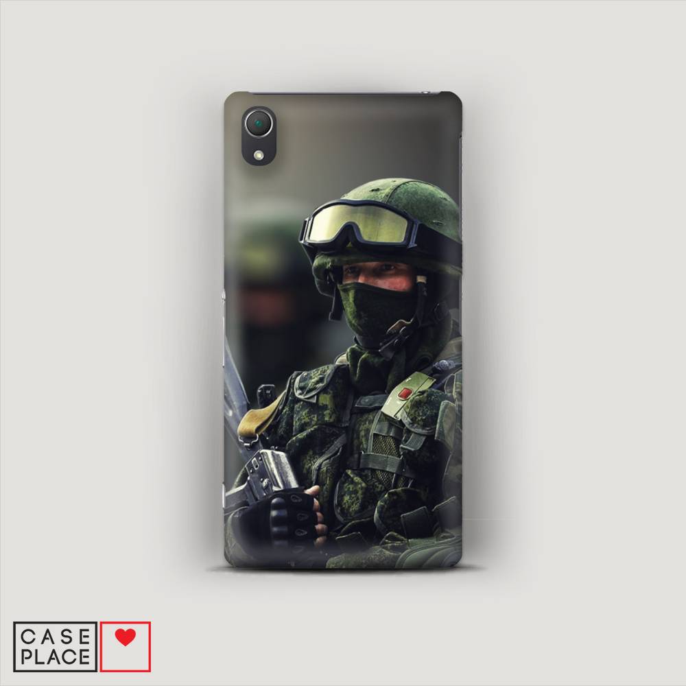 

Пластиковый чехол "Солдат" на Sony Xperia Z2