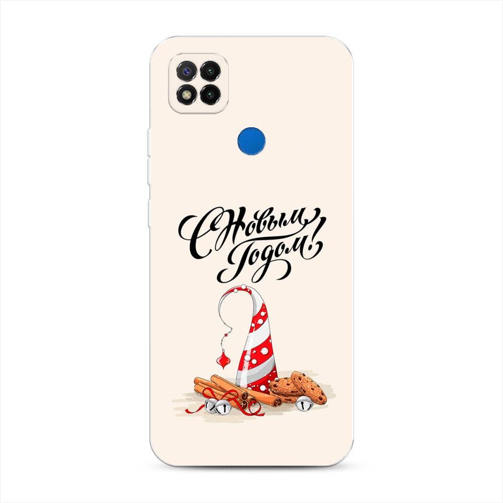 

Чехол для Xiaomi Redmi 9C "Подарки на Новый Год", Бежевый;красный;черный, 39050-5