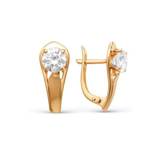 

Серьги из красного золота Гранат 21802460, swarovski, 21802460
