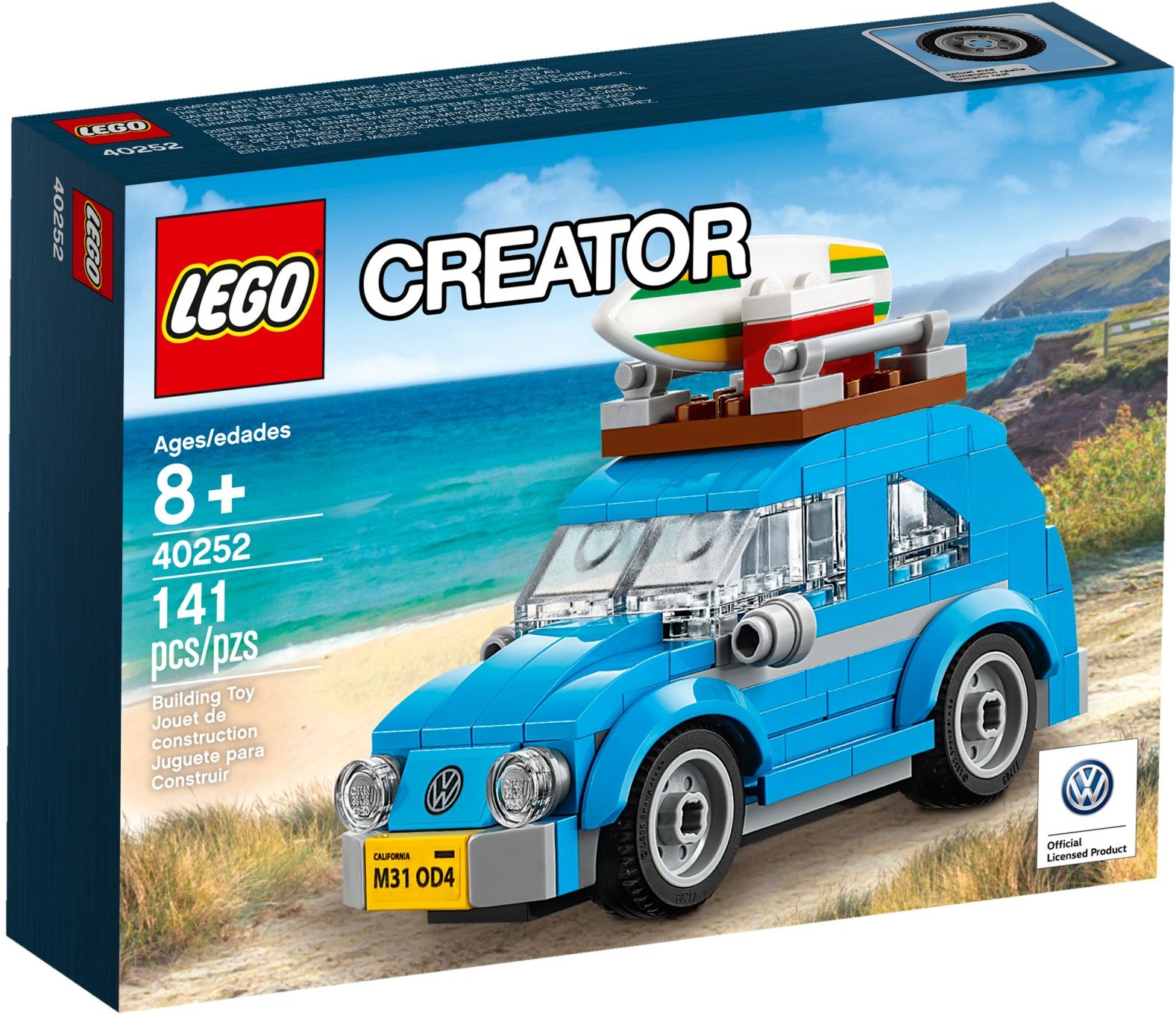 

Конструктор Lego 40252 Creator Mini VW Beetle 141 деталь, Mini VW Beetle