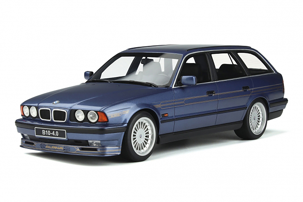 Модель коллекционная OTTO Bmw E34 alpina B10 touring 1995 blue / бмв альпина туринг