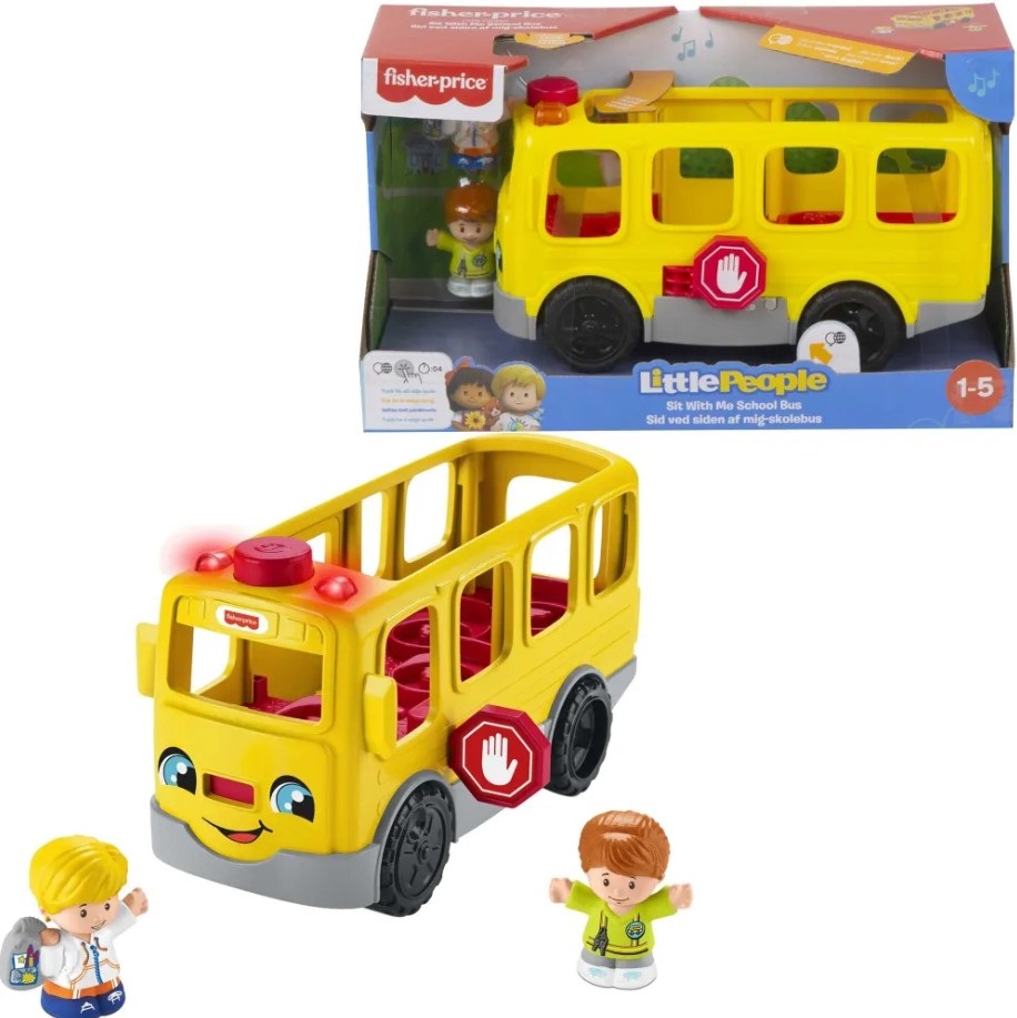 Набор игровой Fisher-Price школьный автобус, FKX00