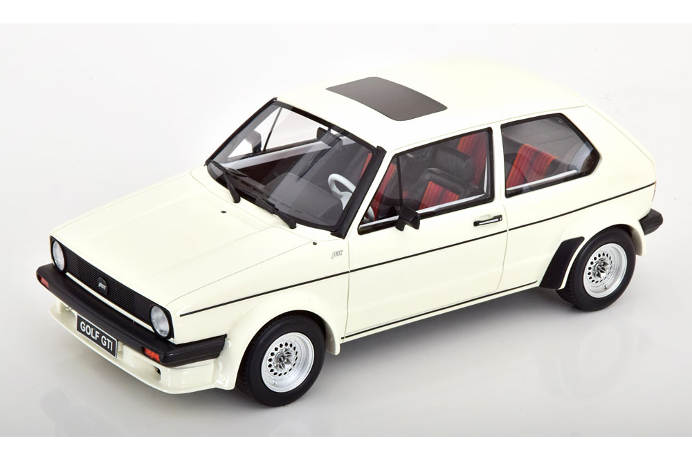 Модель коллекционная OTTO Vw volkswagen abt golf MK1 gti 1982 white