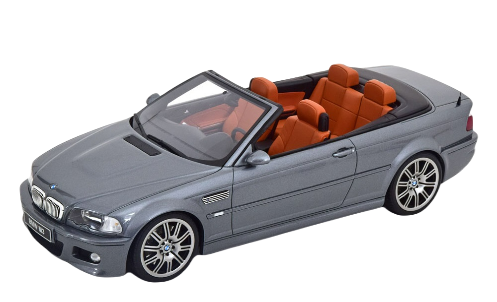 Модель коллекционная OTTO Bmw M3 E46 convertible 2004 grey metallic