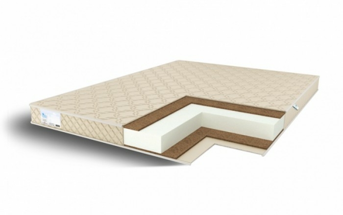 

Матрас Comfort Line Double Cocos Roll Classic Slim 195x190, Бежевый, Double Cocos Roll Classic Slim
